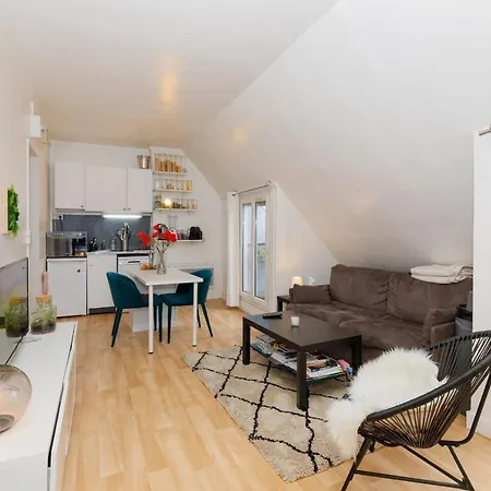 Charming Design Under The Roof And Bright Διαμέρισμα *